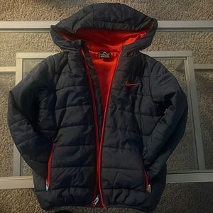 Boys lite Nike puffer coat